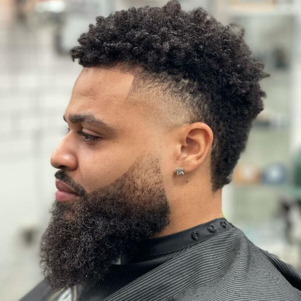 Classic slickback, side profile