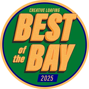 Creative Loafing Best of the Bay 2025 badge